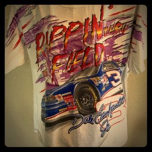 Dale Earnhardt All over vintage print shirt